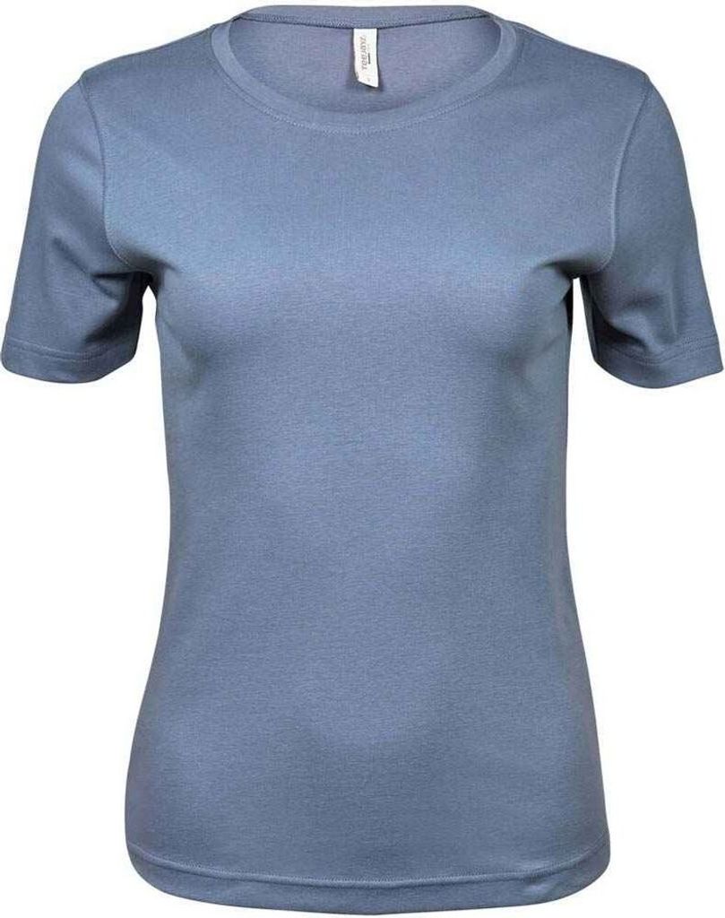 Tee Jays Damen Interlock T-Shirt PC3842 (3XL) (Grau)
