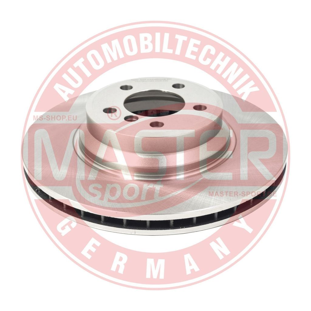 MASTER-SPORT 24013001181-PCS-MS Bremsscheibe (1x Stück) Vorderachse für BMW 7 (E65, E66, E67)