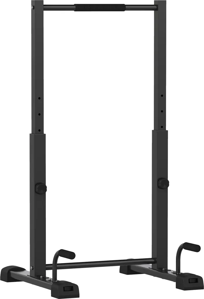 Barres de traction et dips station de musculation réglable pour la maison