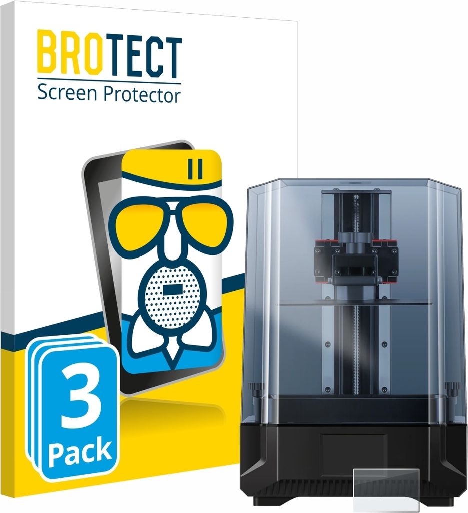 3x BROTECT Entspiegelungs Schutzglas für Anycubic Photon Mono X 6Ks Schutzfolie Panzer Folie Glas Display Schutz matt