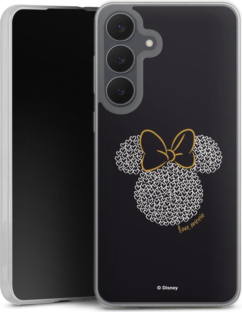 DeinDesign Slim Hülle für Samsung Galaxy S25 FE Silikon Case Ultra Dünn Handyhülle Disney Minnie Mouse Muster