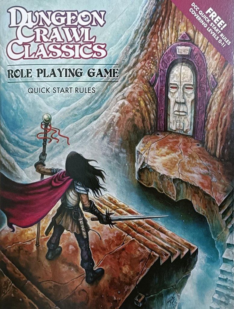 Regole di avvio rapido del gioco di ruolo Dungeon Crawl Immagine del prodotto 