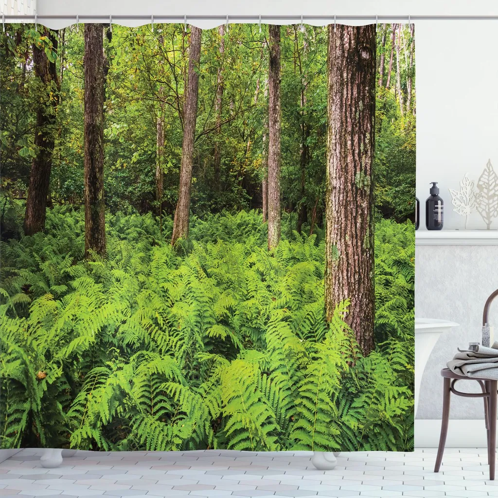 Abakuhaus Tenda Bagno Foresta 175x240 cm - Design Biofilico Verde