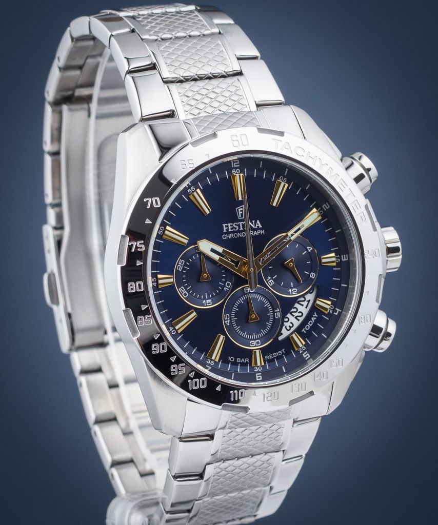 Festina Montre Homme Elégante montre-bracelet en acier Image du produit 