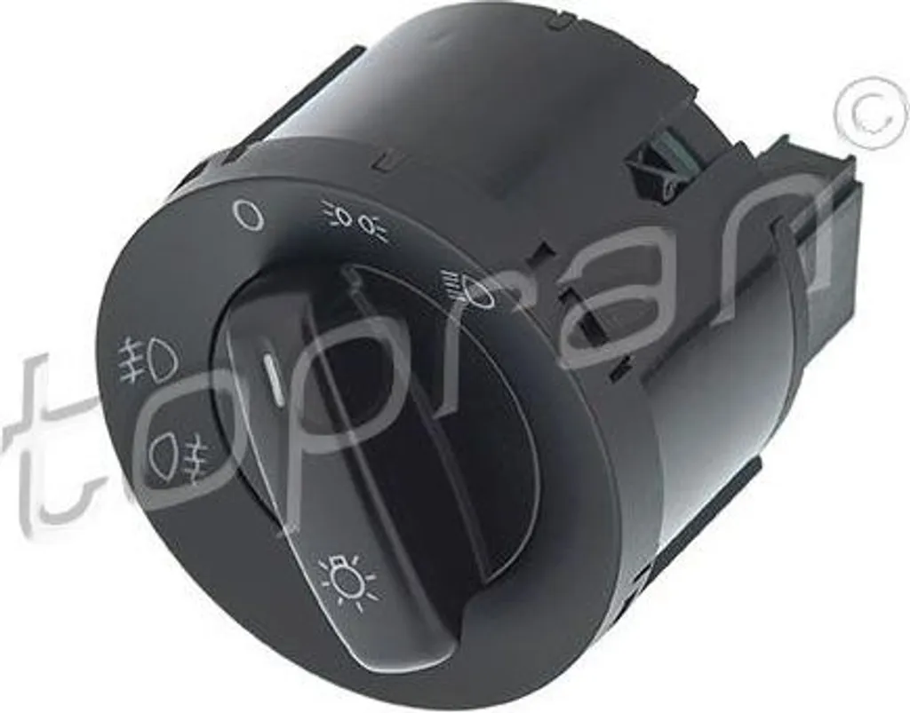 Commutateur de phare pour Golf V, Passat 3C et Touran - Qualité OEM