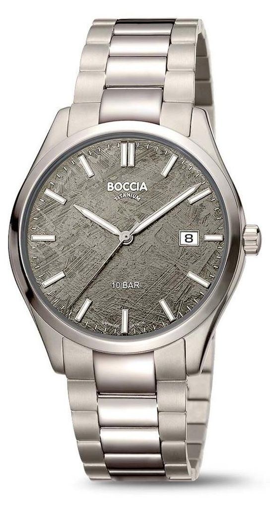Boccia Herren Armbanduhr Classic 3672-01 Titan Produktbild 