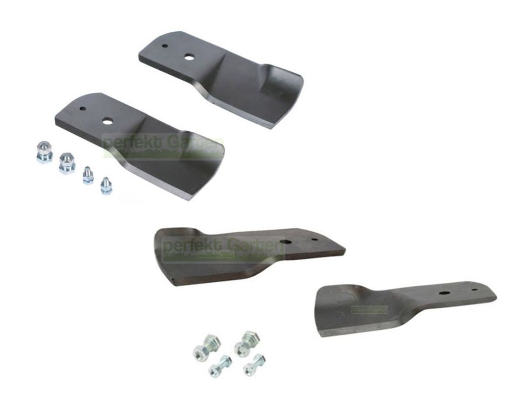 4 X 17 CM nože pro Stiga Park 107M, Villa 92M 107M (2 x Obrázek produktu 