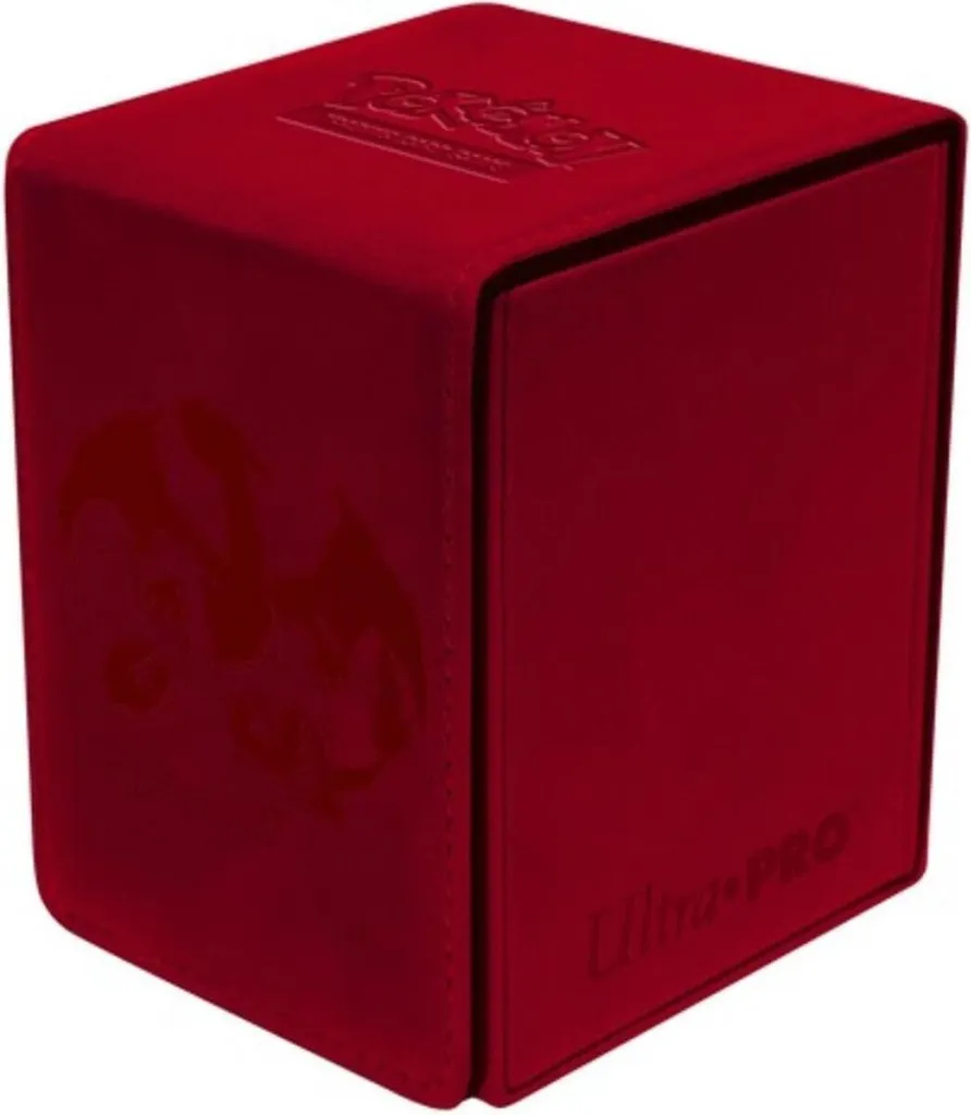 Boîtier Magnétique Pokémon Charizard Alcove Flip en Similicuir Premium
