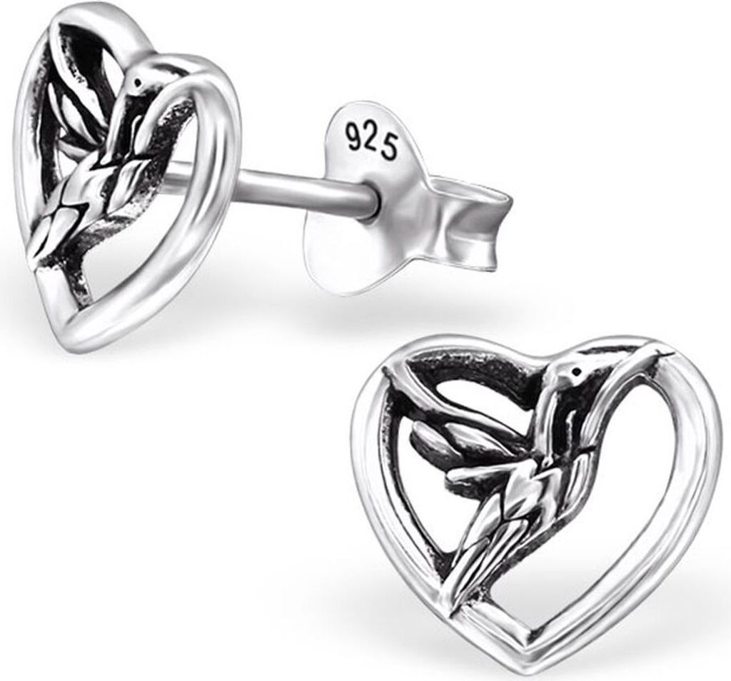 Ohrstecker Kolibri aus 925 Silber Damen