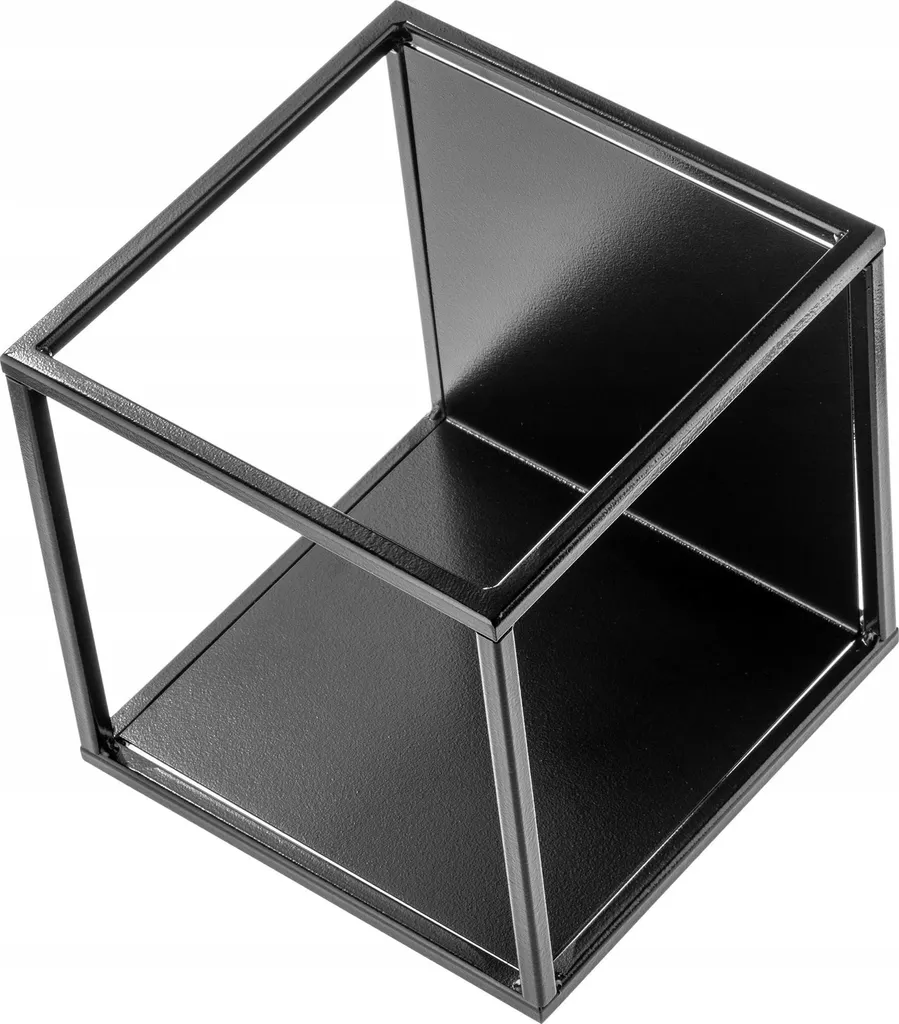 Bac à fleurs métal 22 cm autoportant : solution stable et modulaire durable