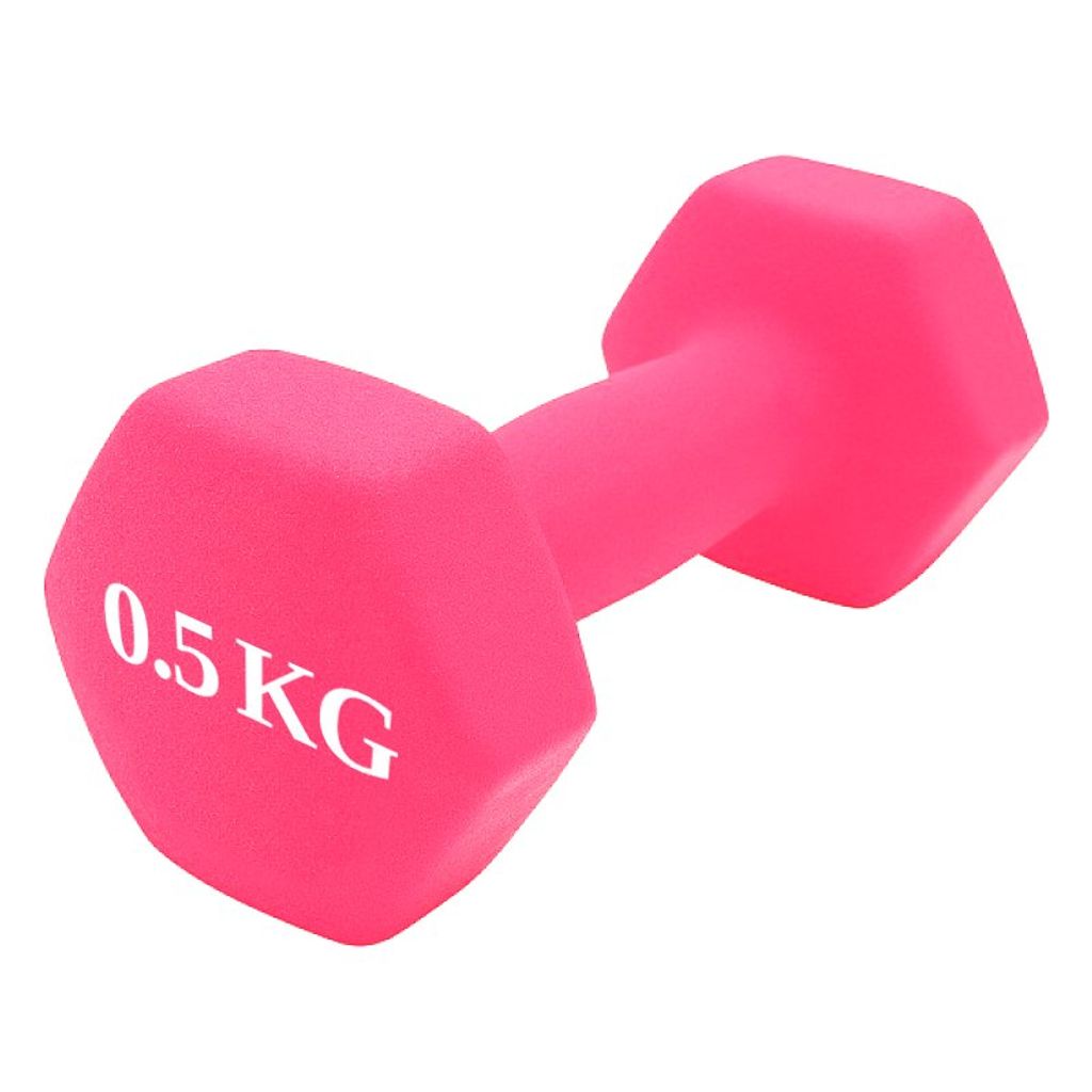 Neopren Hantel 0,5 kg - Perfekt für Fitness & Aerobic Produktbild 