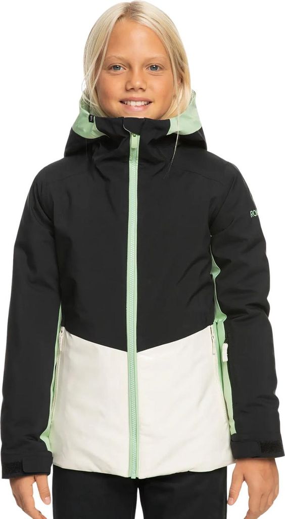 Roxy Silverwinter Mädchen-Skijacke mit 10K-Membran schwarz 128