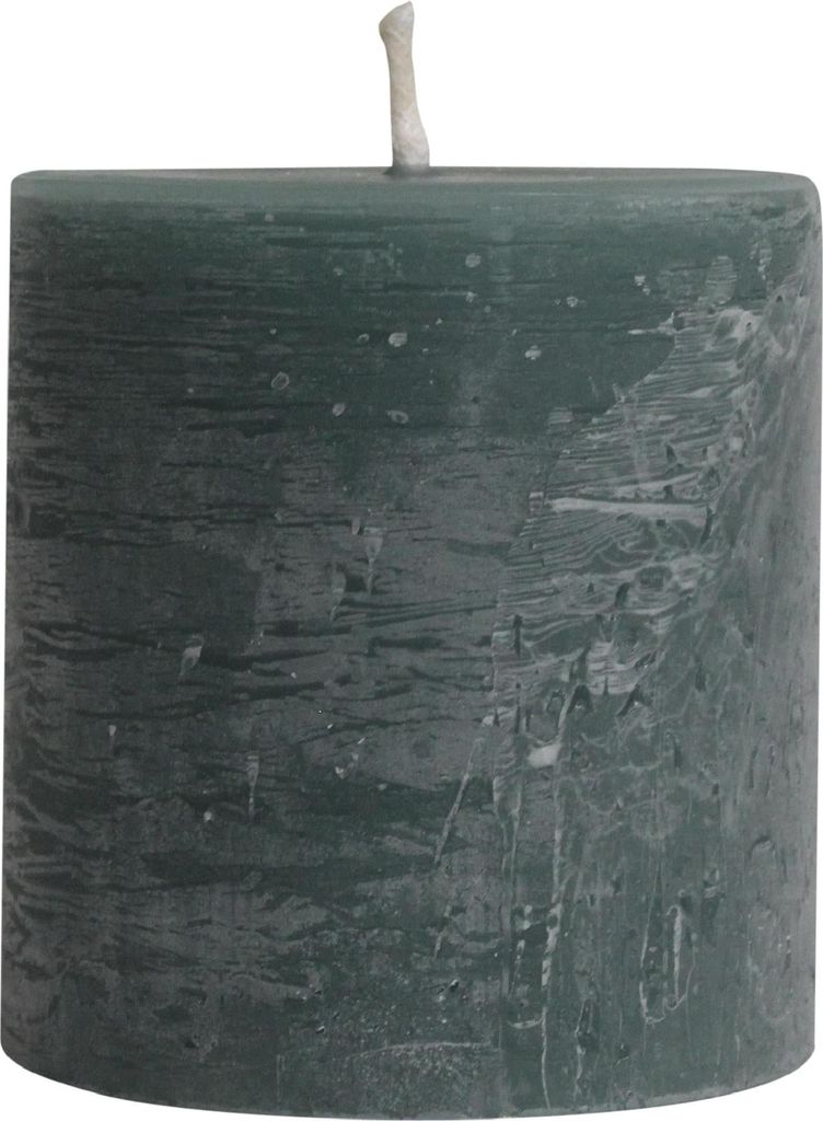 PTMD – Rustikale Outdoor-Kerze – Grün – 15 x 15 x 16 cm
