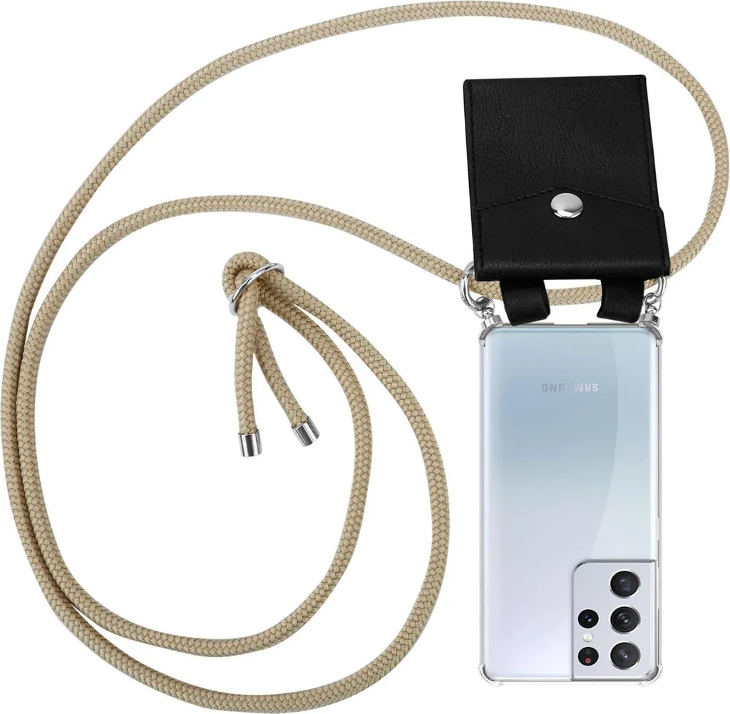 Custodia Samsung S21 Ultra con Laccio Marrone - Cadorabo Safe Case