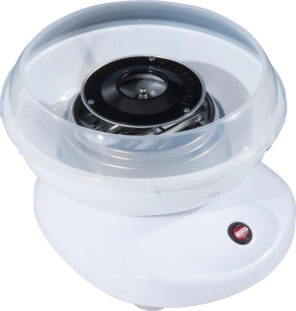 Macchina Per Lo Zucchero Filato Modello 1 Di Colore Bianco, Ideale Per Feste E Ricorrenze, Facile Da Usare