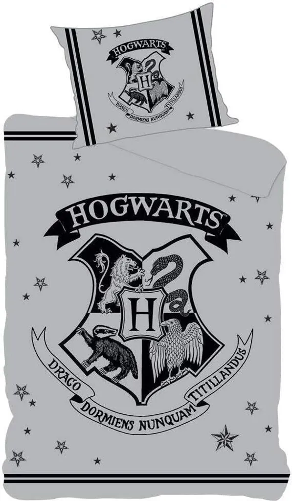Linge de lit Harry Potter Hogwarts TA6454 : Confortable et sans plis