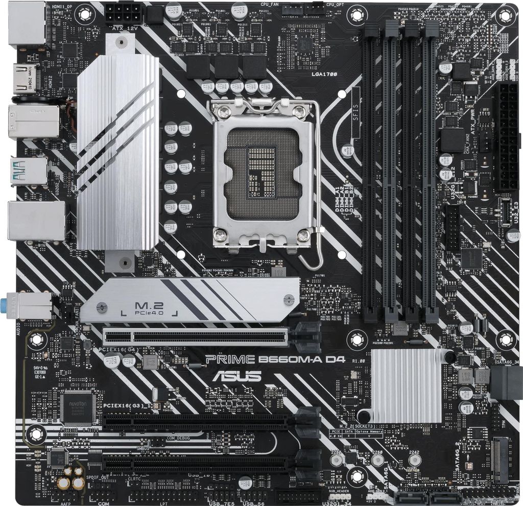 ASUS PRIME B660M-A D4-CSM Intel B660 LGA 1700 micro ATX Zdjęcie produktu 