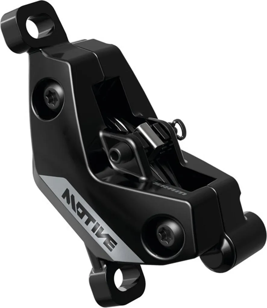 Étrier de frein SRAM puissant Motive Silver A1+ anodisé noir brillant