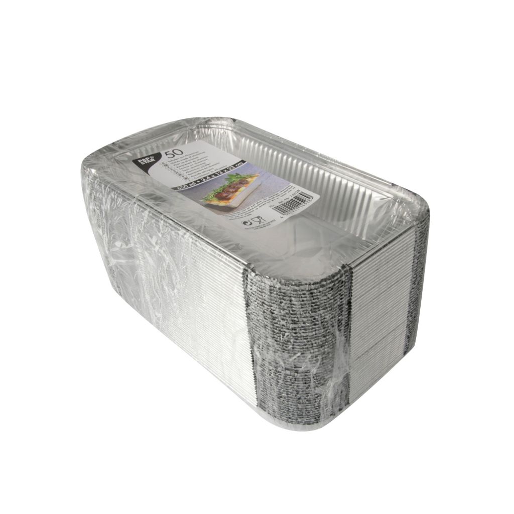 Bol à lasagnes Papstar en aluminium 650ml Image du produit 