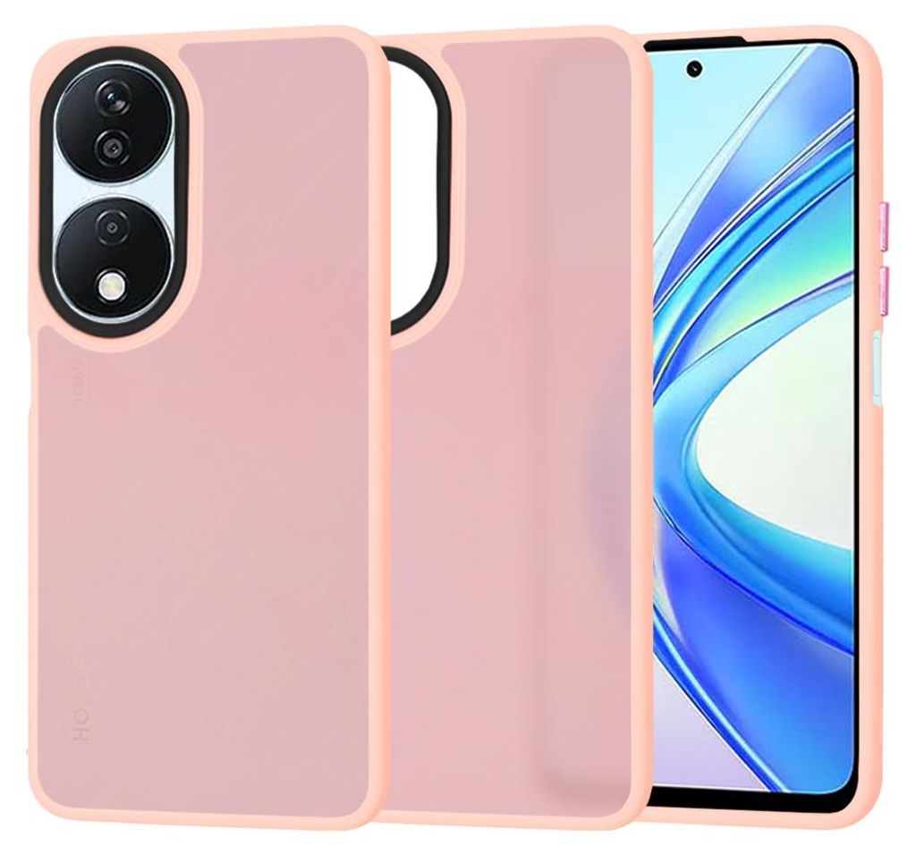 Techsuit HaloFrost Back Cover Hülle für HONOR 90 Smart/X7b - Rosa