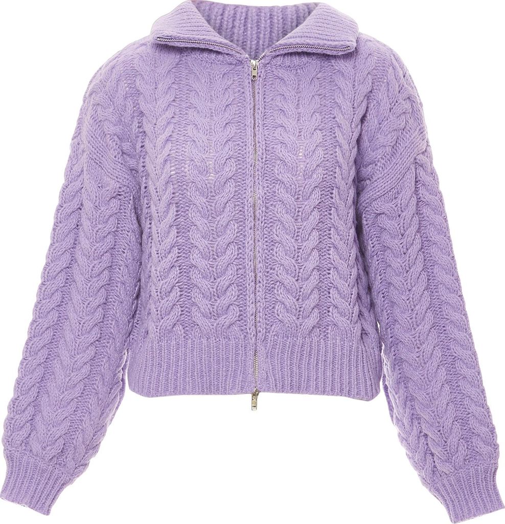 Sookie damen strickjacke - lavendel, M/L