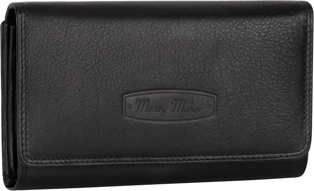 RFID Damen Geldbörse aus Leder, elegantes Portemonnaie mit 14 Kartenfächern, RFID-Schutz, kompakt & langlebig, ideal für Alltag,Reisen & Geschen...