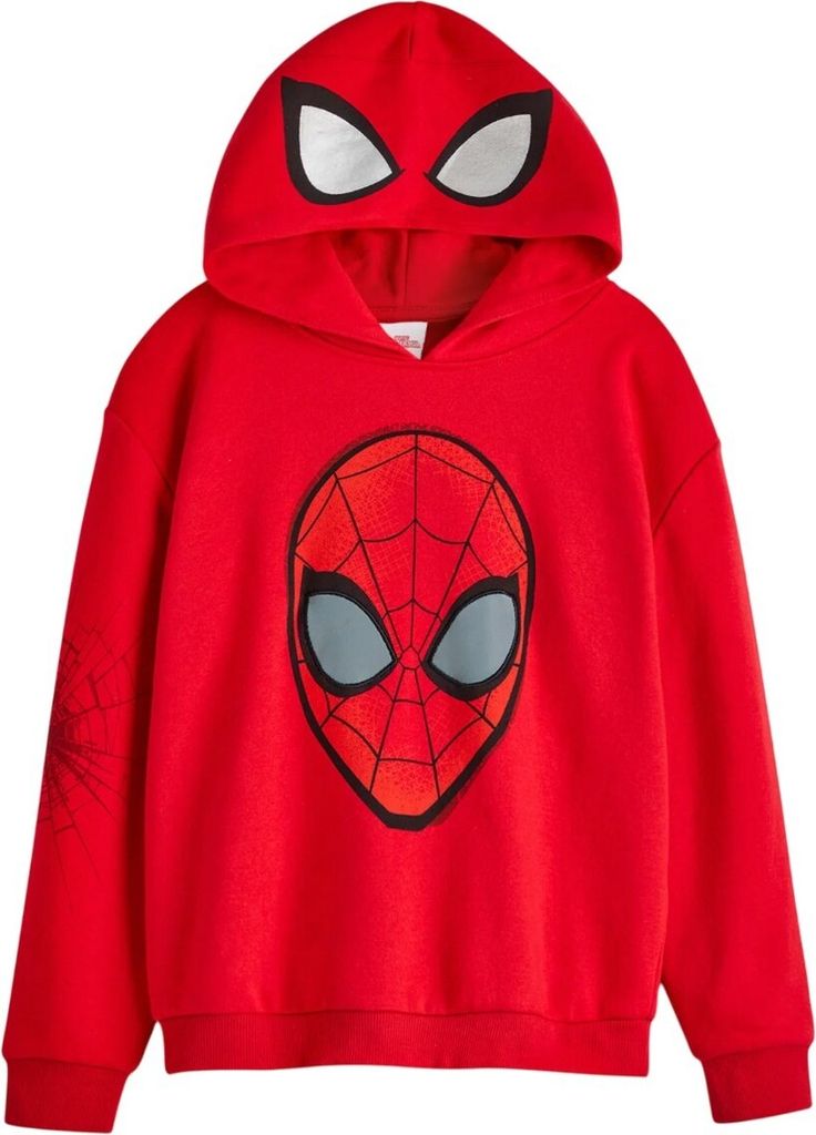 Marvel Spiderman Spiderman Jacke Mit Kapuze Als Maske Spider-Man