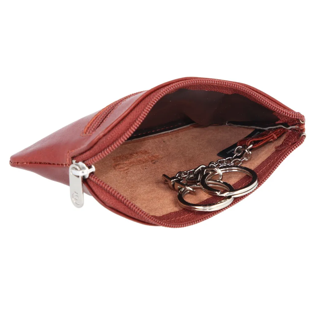 Esquire Toscana étui à clés en cuir véritable marron - Modèle Key Case
