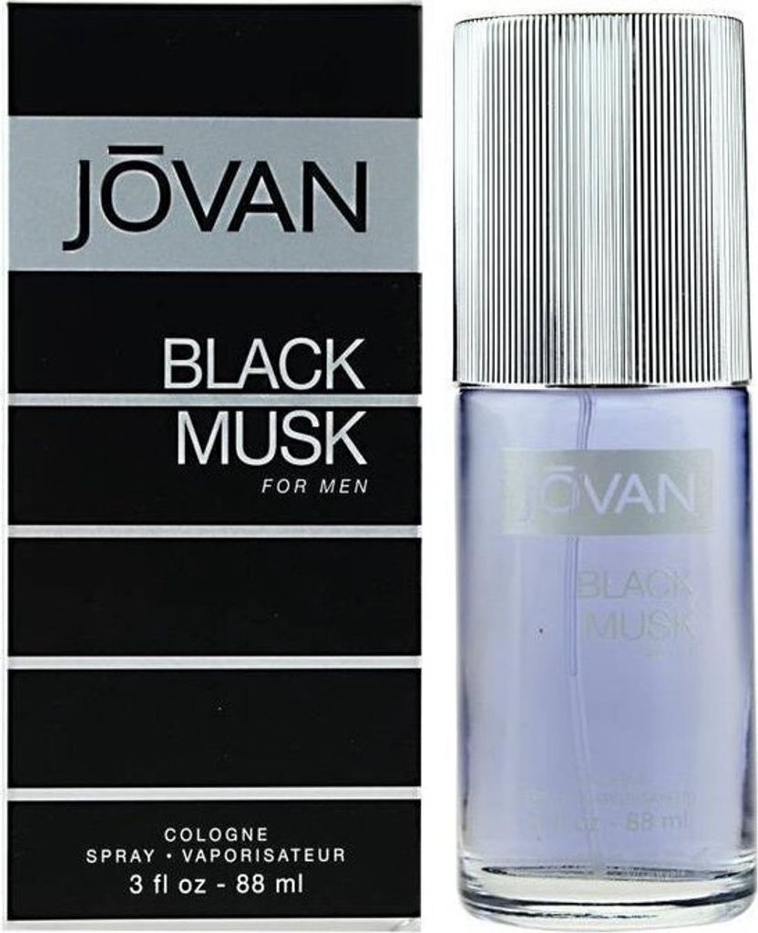 Jovan, Black Musk, Eau De Cologne, For Men, 90 ml Obrázok produktu 