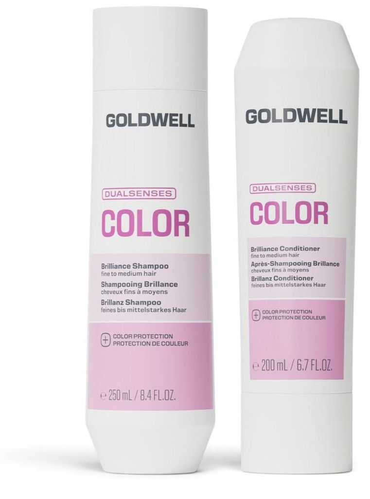 Goldwell Dualsenses Color Brillanz Set – Shampoo 250 ml + Produktbild 