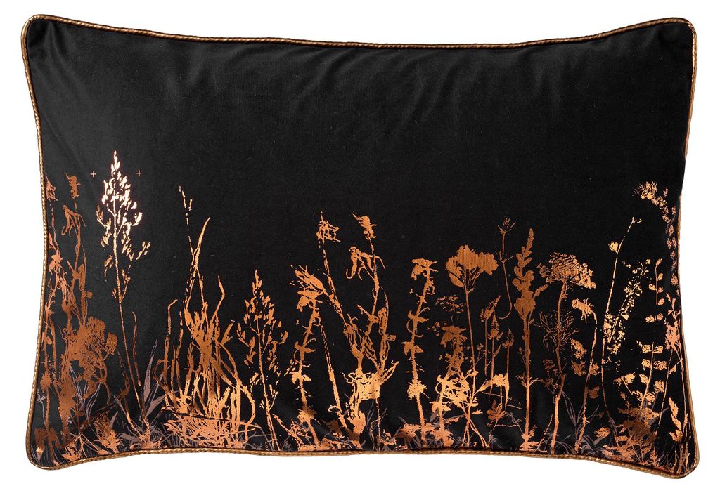 Dutch Decor Dekokissen Dalita 40x60 cm Schwarz