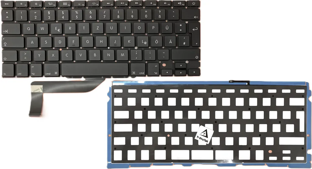 Clavier Lumineux QWERTZ pour Apple MacBook Pro Retina 15 pouces A1398