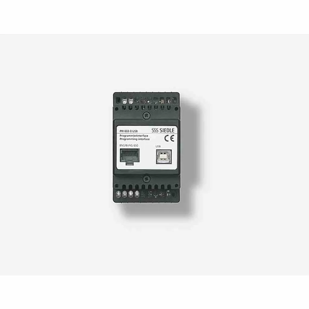 Module d'Interface USB Siedle PRI 602-01 pour Configuration Système