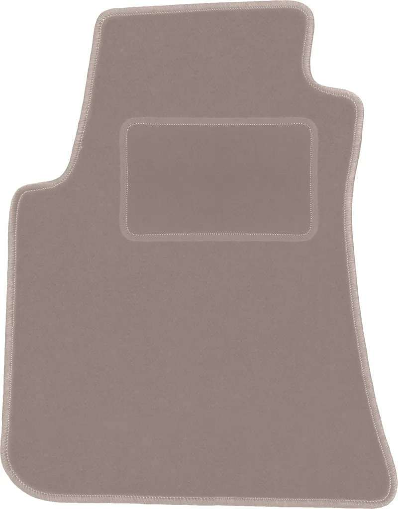 Tappetino Guida Dodge Challenger 2008+ Velluto Beige Con Fissaggi