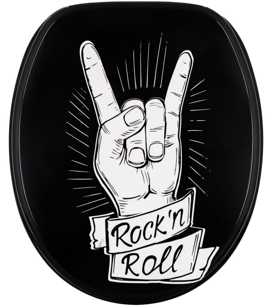 SANILO® WC sedátko s mäkkým zatváraním Rock 'n' Roll, WC Obrázok produktu 