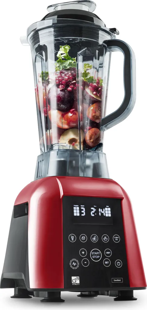 Mixeur Blender G21 Excellent Rouge - Robot de Cuisine Professionnel 2.5L