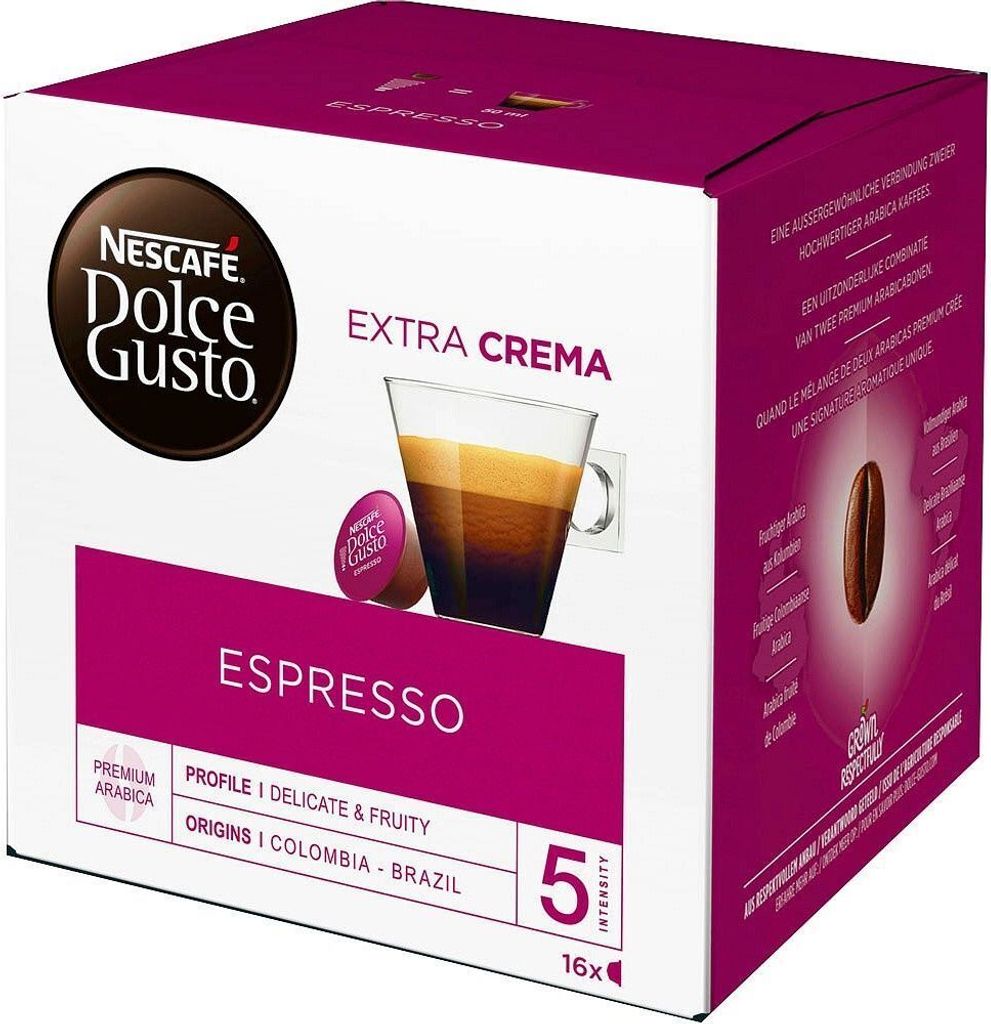 Nescafé Dolce Gusto Espresso, Capsules, Capsule de café, Image du produit 