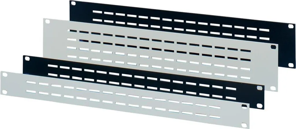 Schroff 30702-047 Face Avant Grise en Aluminium pour Châssis 19 Pouces