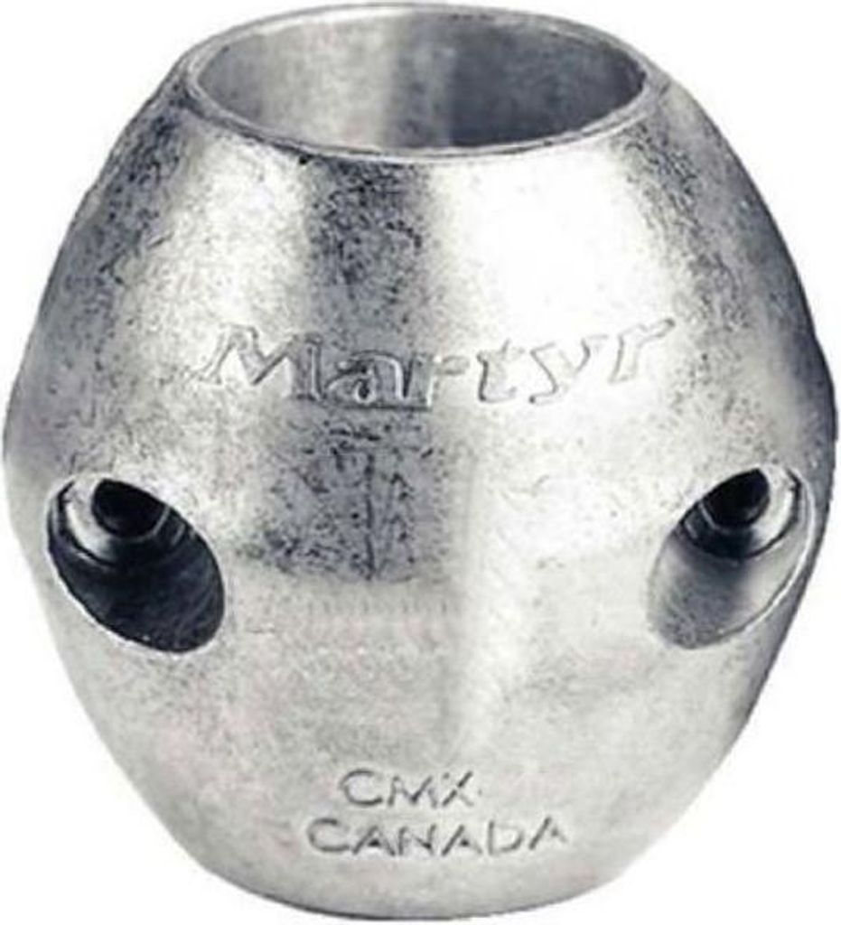 Martyr Anodes Aluminium Achsenanode Silber 1-1/4 ́ ́ Silber 1-1/4 ́ ́