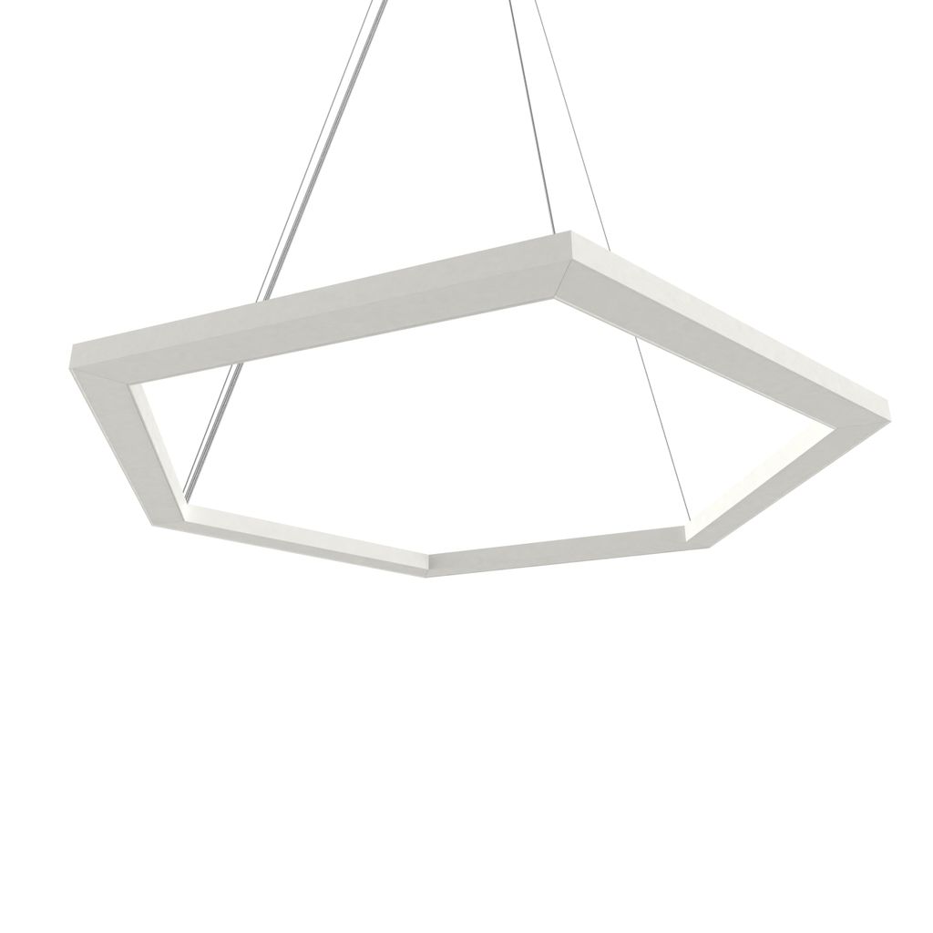 Esagono Pendelleuchte D60 Einfarbige Matt
