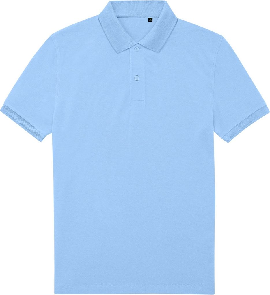 B&C - "My Eco" Poloshirt für Herren RW8975 (M) (Lotusblau)