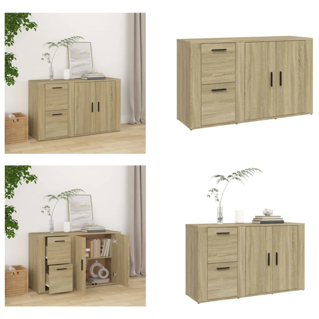 VidaXL Mobile Armadio 100cm Rovere Sonoma - Robusto e Capiente