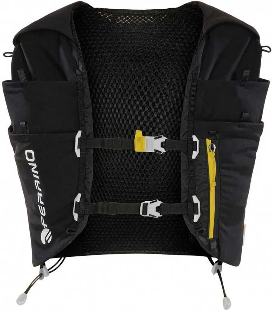 Ferrino X-Vest 5L Gilet Hydratation Ergonomique et Respirant Noir S