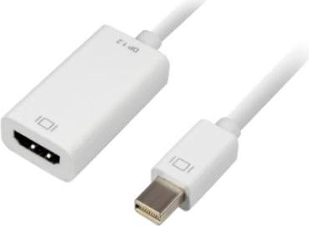 Sharkoon Kabel Adapter mini Displayp. -> HDMI15cm weiß