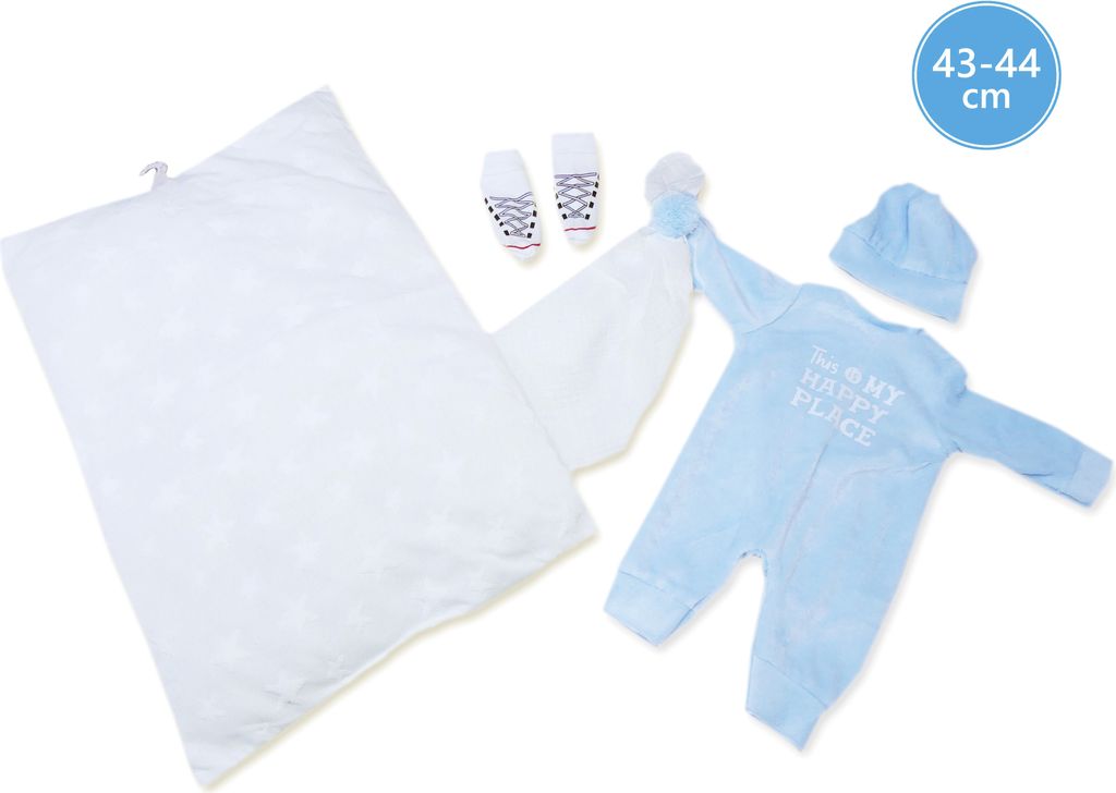 Lortens M844-53 Kleidung für Puppenbaby Neugeborene Größe 43-44 cm