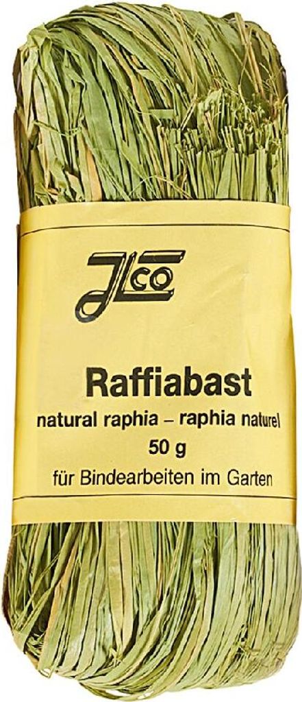 Raffia-Gartenbast, hellgrün, , , 50 g