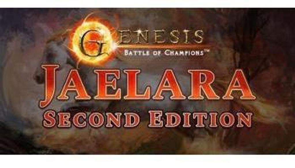Genesis – Das Kartenspiel: Kampf der Champions – Jaelara, 2. Auflage, 2 Spieler gegen Deck