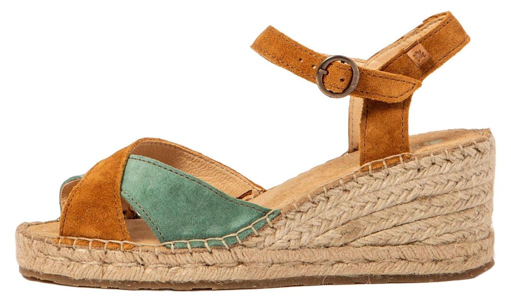 El Naturalista Keilsandalen Damen N5261 SILK SUEDE TOFFEE / Produktbild 