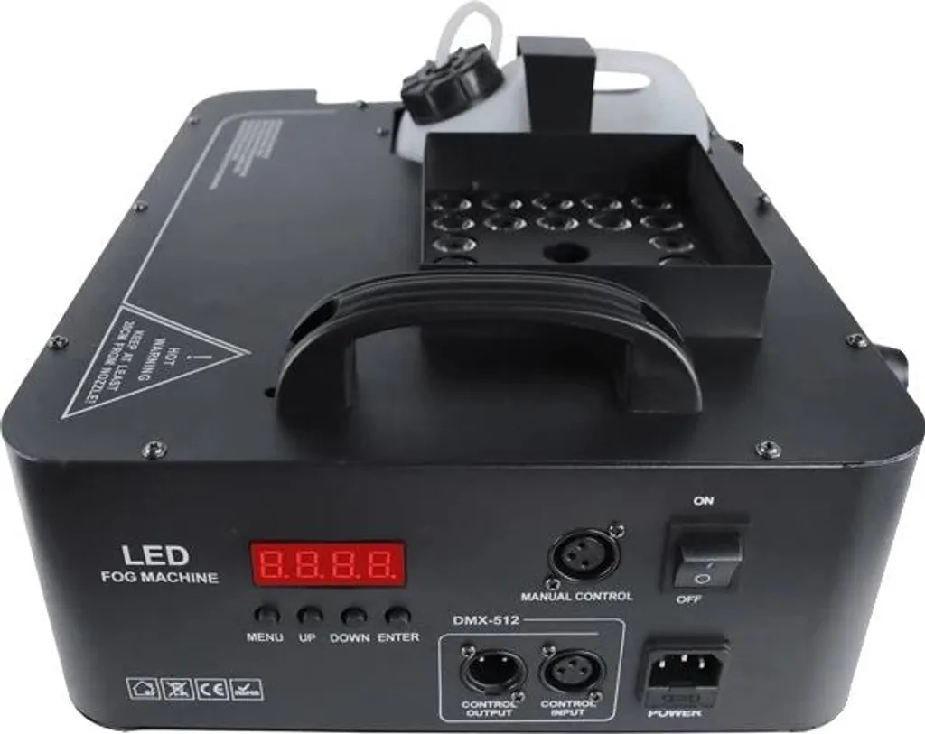 Machine à fumée 1500W DMX : fini les pannes de débit en plein show