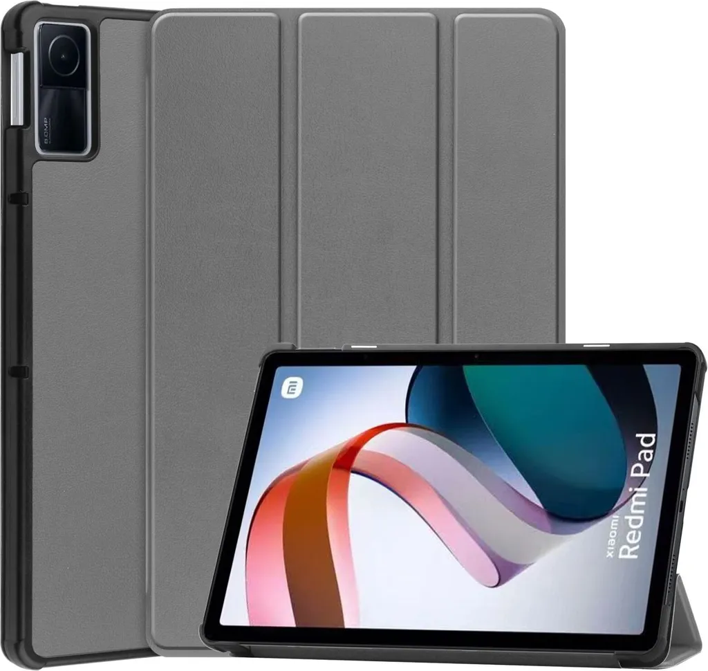 Custodia Xiaomi Redmi Pad 2022 10.61 - Cover Slim Auto Sleep Grigio
